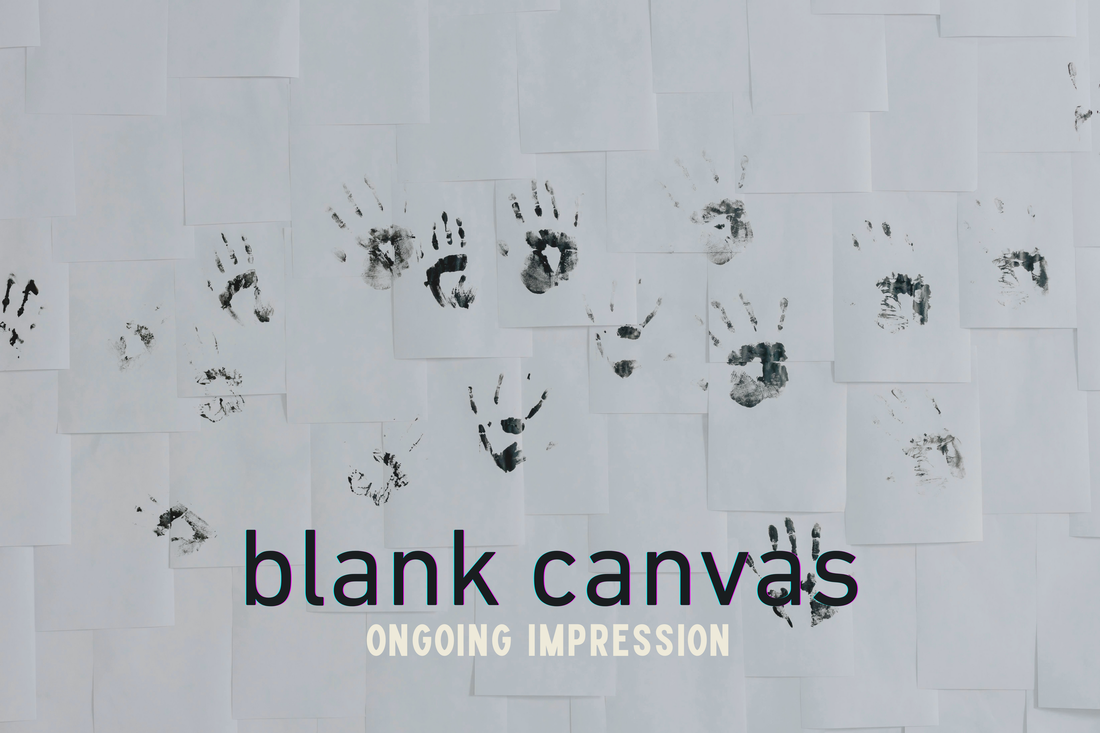 blank canvas
