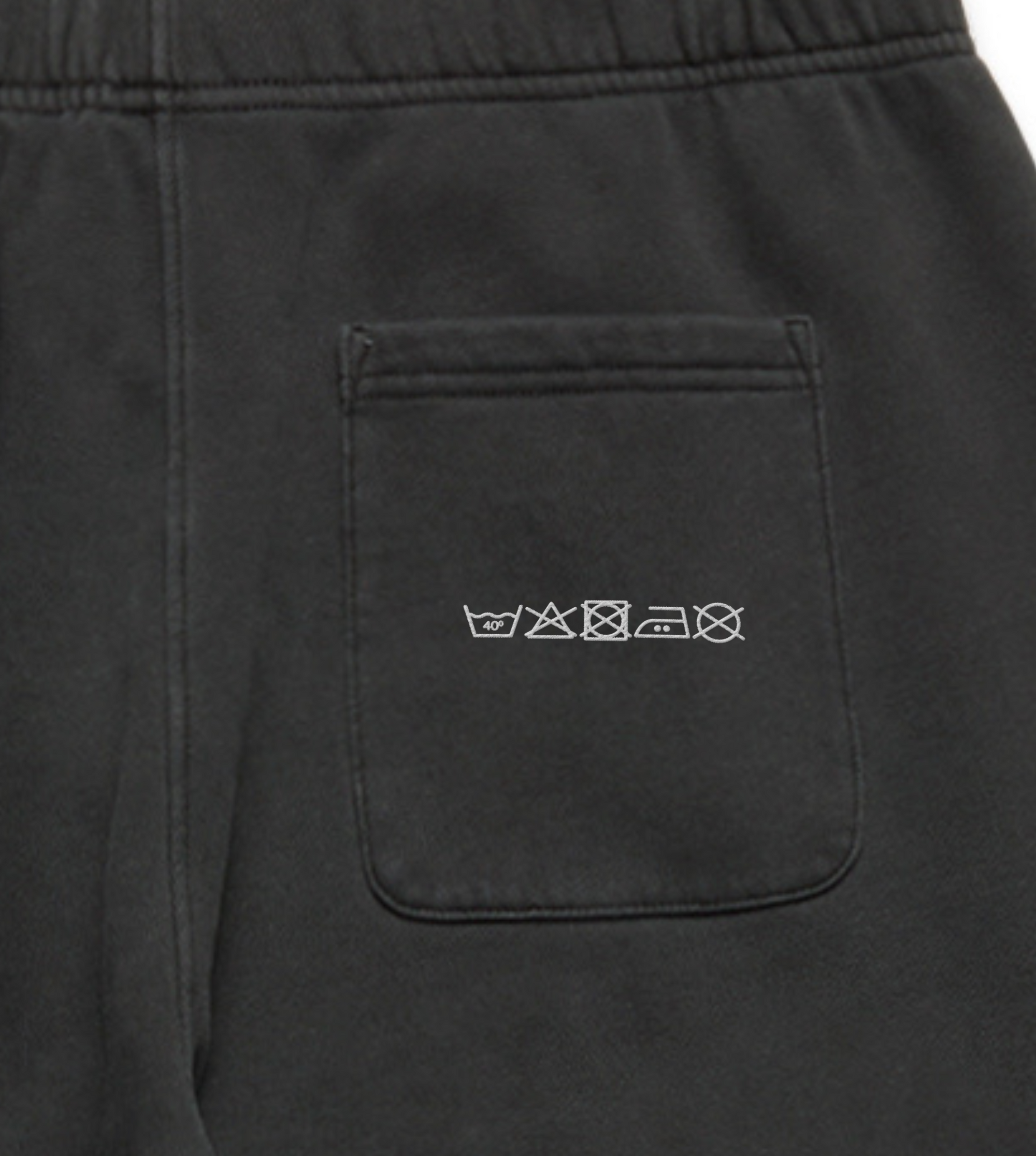 Wash Inside Out- Faded Black Sweat Pants